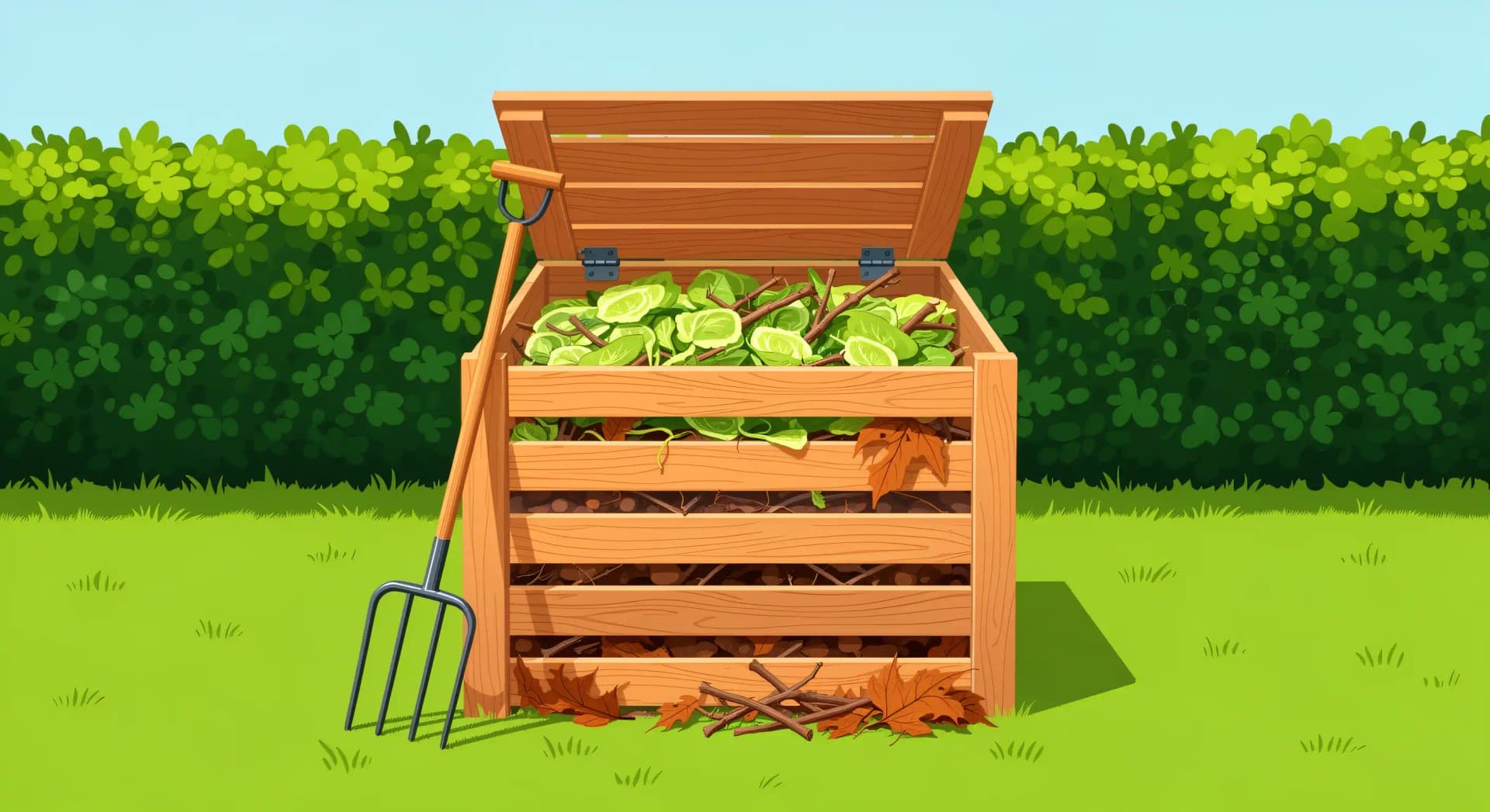 Composteur de jardin : bien démarrer son bac