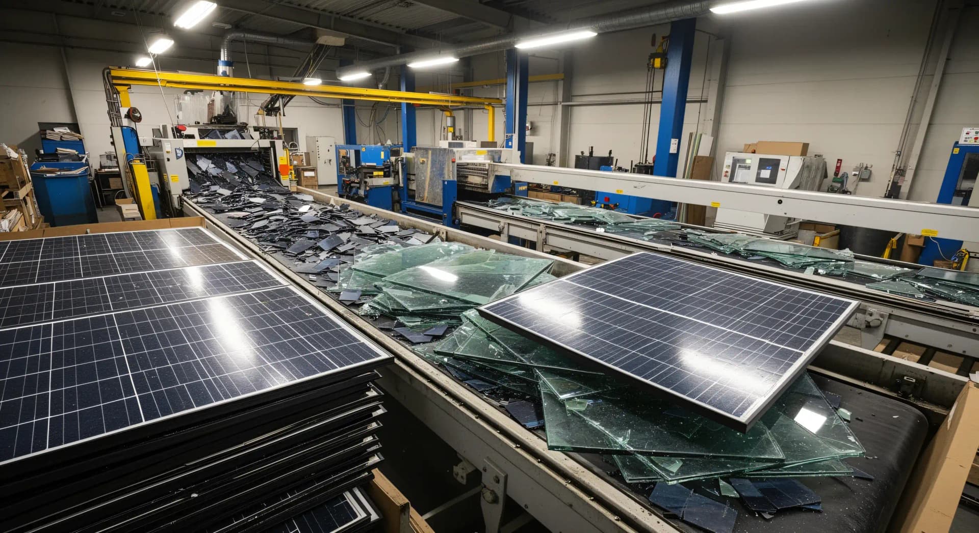 Panneaux solaires en fin de vie