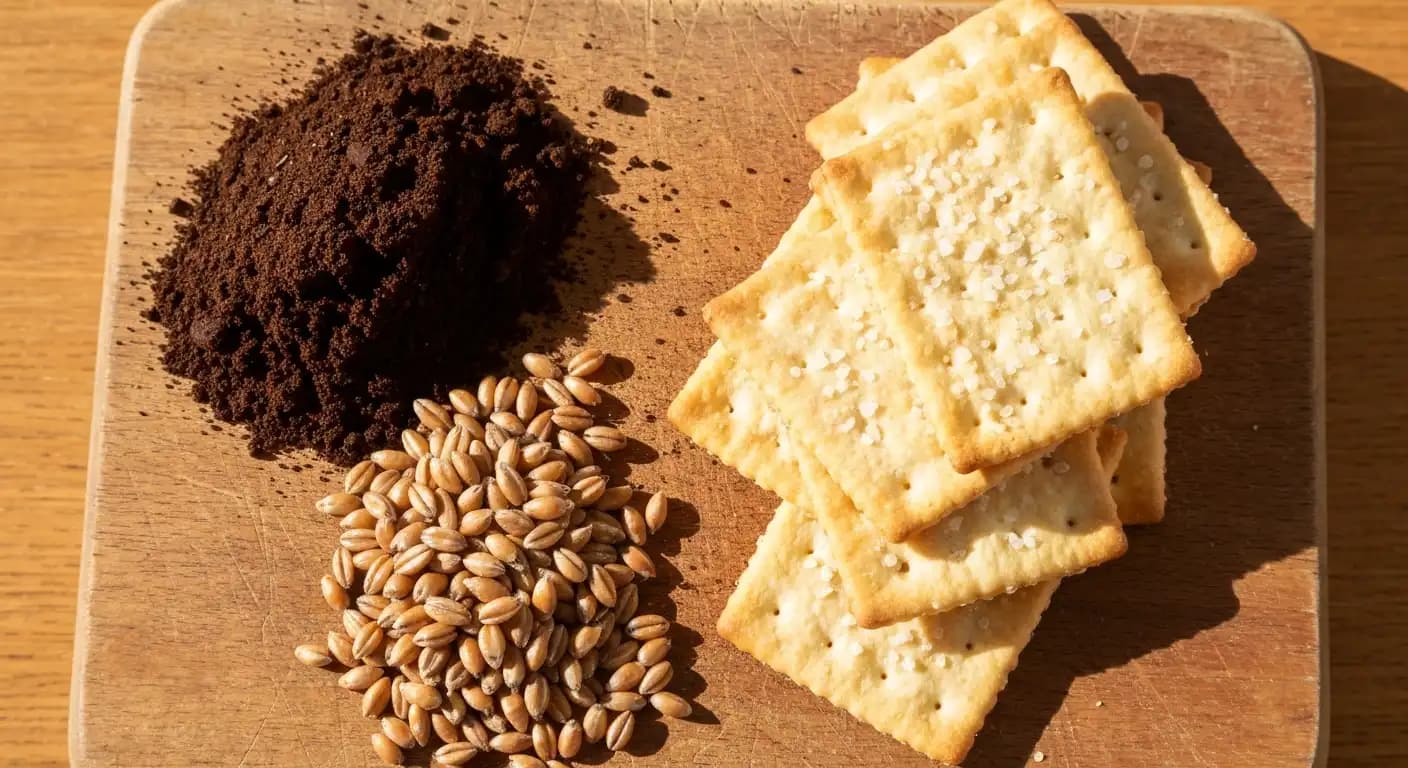 Upcycling alimentaire : drêche, marc de café, pain invendu